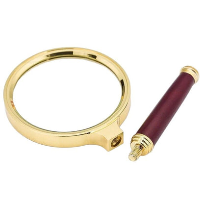 Magnifying Glass 10X Magnification Magnifier Handheld Magnifier for Science, Reading Book, Inspection