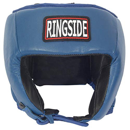 Ringside Competition-Like Boxing Headgear Without Cheeks - color: White, size: Medium