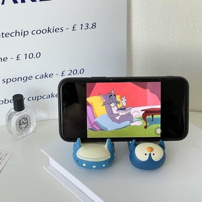 Smartphone Stand, Penguin, Aquarium Series, Tabletop, Stand, Anti-Slip, Compact, Memo Holder, Resin Crafts, Valentine's Day, Christmas Present (Whale Shark)