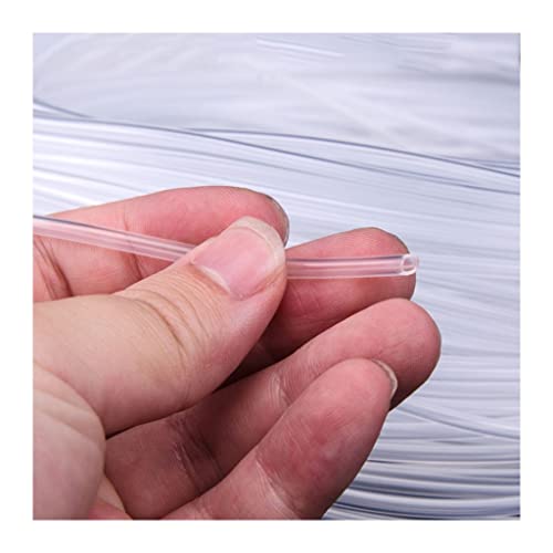 Silicone Capillary Tube, 0.5mm1mm2mm3mm Food Grade Hose Silicone Rubber Tube, 10m Long Thin Tube Protection Sleeve (Color : 2 * 4mm, Size : 10m)