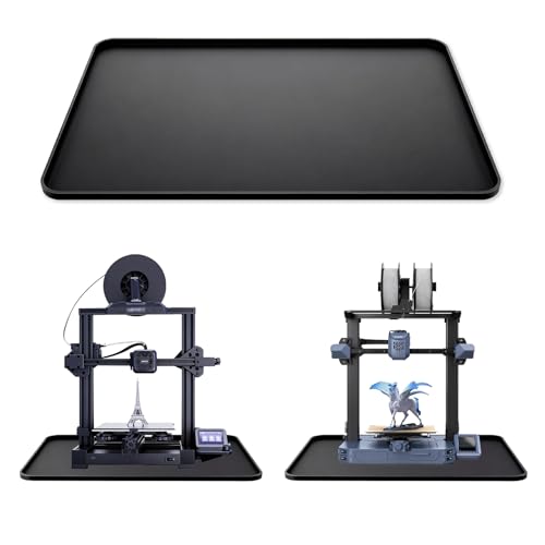 Silicone Mat, 3D Printer Mat, Anti-Vibration Mat, 23.6" x 15.7" Non-Slip Workbench Protector, Fits Bambu Lab & Most 3D Printers