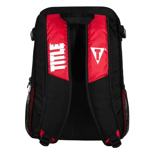 Title Boxing Intense Backpack (Black/Red) - color: Black/Red