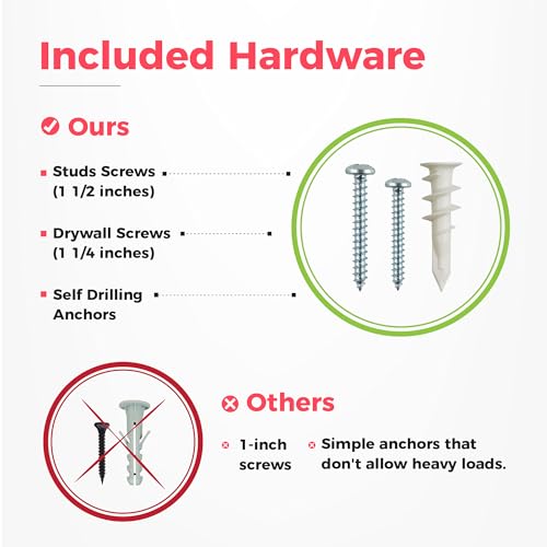 TIDYME Garage Tool Organizer Wall Mount, 96", 6 Racks 12 Hooks, 600 lbs - size: 96" Carbon Steel with 6 Racks & 12 Hooks