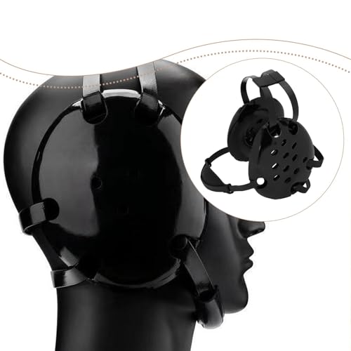 Wrestling Headgear for Kids with Ear Protection & Chin Pad - Youth Sports Protective Gear - color: Eleven Holes