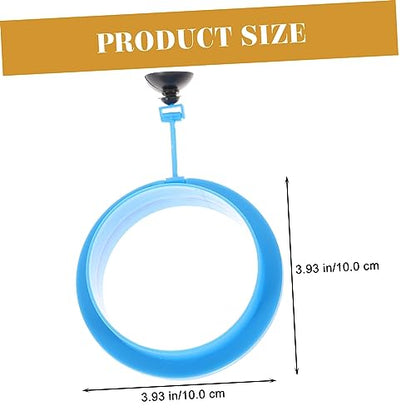 BESPORTBLE 2Pcs Wear Resistant Aquarium Feeding Circles Fish Feeder Rings with Suction Cup for Aquariums Prevent Food Waste and Maintain Water