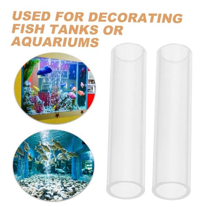 BESPORTBLE 5pcs Fish Breeding Tube Shelter Acrylic Aquarium Decor for Fish and Shrimp Hiding Breeding and Resting Tanks