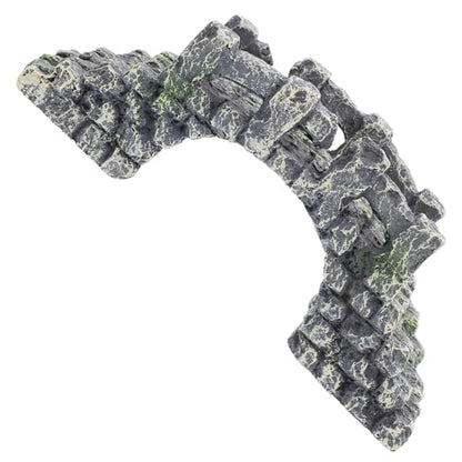 Aquarium Decorative Bridge Mini Resin Bridge Model for Fish Tank Landscaping Micro Garden Accessory for Aquarium Décor