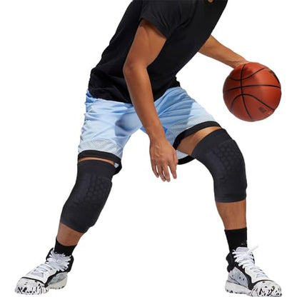 PISIQI Compression Collision Avoidance Knee Sleeve - color: Black, size: X-Large