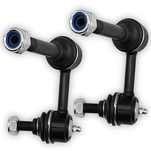 K750193 K750194 2PCS Front Stabilizer Sway Bar End Links for Infiniti 07-08 G35, 08-2013 G37 EX35, 11-13 M37/M56 M35h G25 EX37, 15 Q40, 14-23 Q50 Q60, 14-19 Q70 Q70L QX50 for Nissan 09-20 370Z - size: K750193 K750194