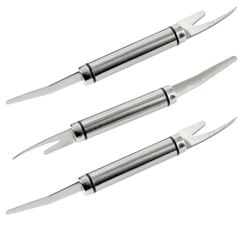 3 PCS Shrimp Tool, 5 In 1 Multifunctional Shrimp Line Fish Maw Knife, Shrimp Deveiner Tool and Shrimp Peeler