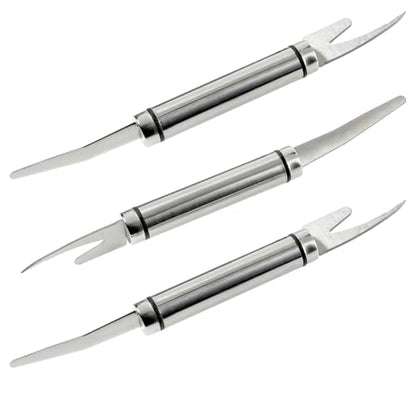 3 PCS Shrimp Tool, 5 In 1 Multifunctional Shrimp Line Fish Maw Knife, Shrimp Deveiner Tool and Shrimp Peeler