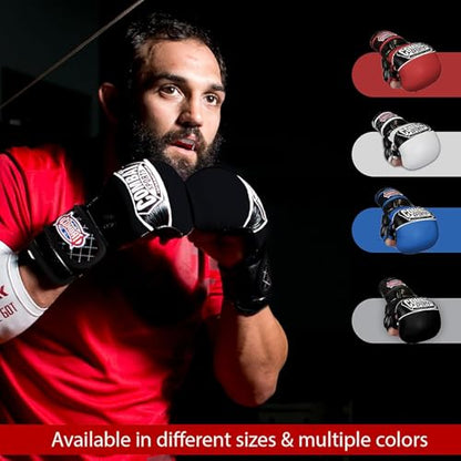 Combat Sports Max Strike MMA Training Gloves - color: Gold/White, size: X-Large