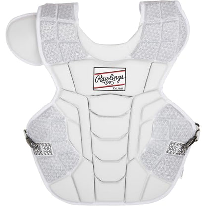 Rawlings | MACH Catcher's Chest Protector | Baseball - color: White/White, style: Adult - 17"