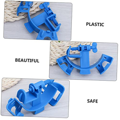 4pcs Fish Tank Water Pipe Fixing Clips Multifunctional Holders for Aquarium Inlet Outlet Easy Installation Strong Compatibility Space-saving Design