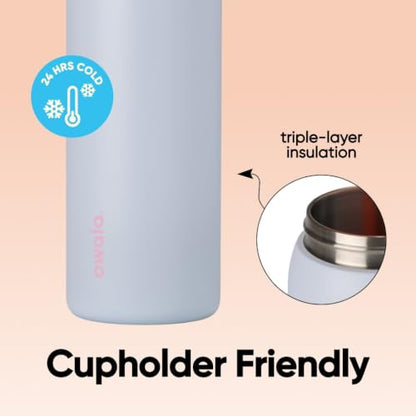 Owala FreeSip Stainless Steel Water Bottle 32 oz Beach House - color: Beach House, size: 32 Ounces