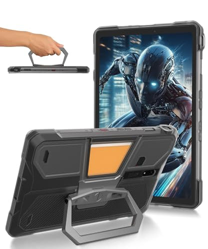 8849 Tank Pad Tablet Case 10.95’’, Rotating Stand Protective Cover with Soft TPU Transparent Back Cover Shell for Tank Pad/Tank Pad E