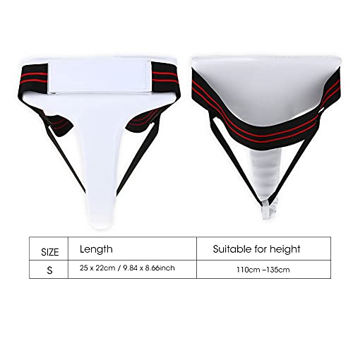Women Groin Guard, Women Taekwondo Groin Guard Boxing Karate Jockstrap Sanda Crotch Protector - size: Small