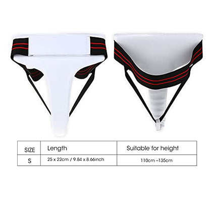 Women Groin Guard, Women Taekwondo Groin Guard Boxing Karate Jockstrap Sanda Crotch Protector - size: Small
