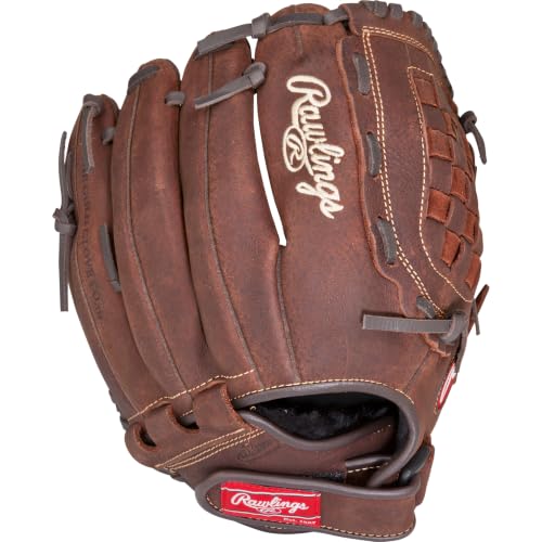 Rawlings | Player Preferred Baseball Glove | Baseball & Slowpitch Softball - color: Basket Web | Brown, size: 12" | Infield