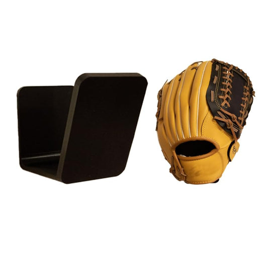 Baseball & Softball Glove Wall Mount, No-Drill Damage-Free Installation, Preserves Glove Shape, Perfect Organizer for Home & Locker Room, Ideal Gift for Players - color: 1PCS