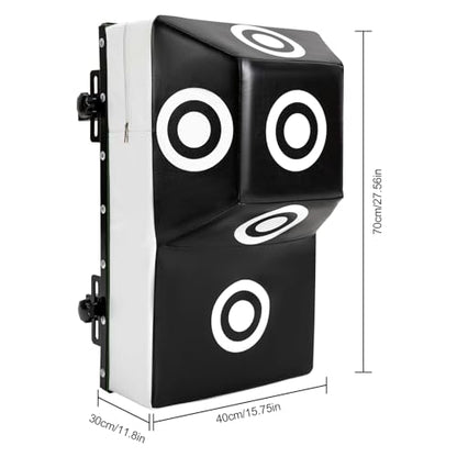 BoxingTraining Punching Target Wall Mount Uppercut Training MMA Training Punching Boxing Training Equipment with Marking Points - size: 24.01lbs