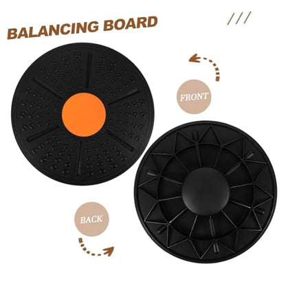 BESPORTBLE Balancing Board Wobble Board for Lightweight Portable Exercise Equipment Non- for and Stability Training Material and Design
