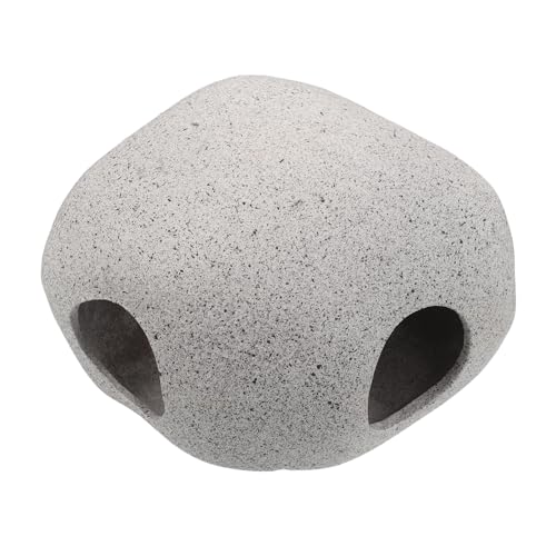 SUPVOX Aquarium Shelter House Small Cave for Fish Tank Porous Hollow Fish Hiding Breeding Tube Decorative for Shrimp and Cichlid in Freshwater Aquariums