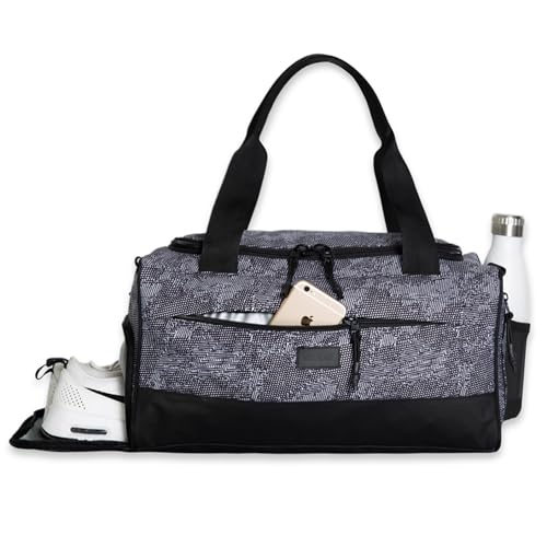 Vooray Boost Small Gym Bag for Women and Men, 23L, Textured Camo - color: Textured Camo