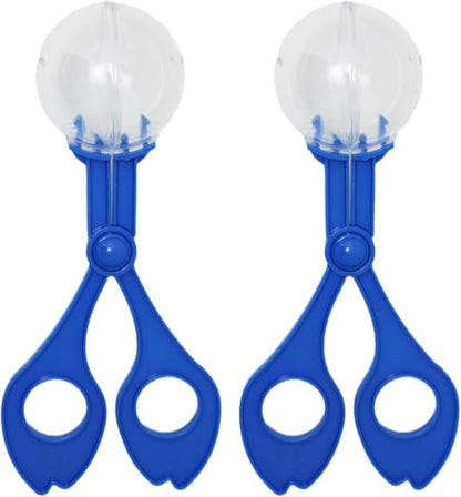 2-Pack Nature Exploration Tools - Ergonomic Scoopers and Clamps for Field Research and Outdoor Activities, Durable Plastic Design with Non-Slip Grip