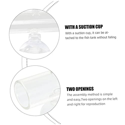 ibasenice 1set Fish Breeding Tool Multi-use Incubator Cup for Fish Tanks Safe Isolation Box Easy Installation and Cleaning for Betta