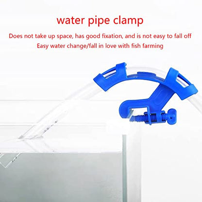 Water Pipe Clamp Clips Fish for Adjustable Mounting Clip Holder Holders for Aquarium Tube Hose