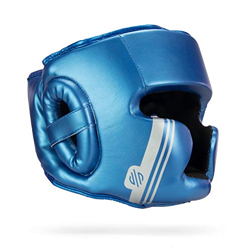 CORE Series Sparring Head Gear - color: Blue/Silver
