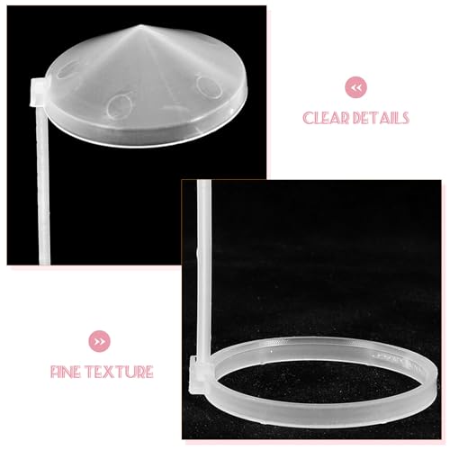 Eiffel Tower Keychain 5pcs for Mist Maker Mist Maker humidifier for Fountain Splash- Bracket Plastic Baffle Splash Guard