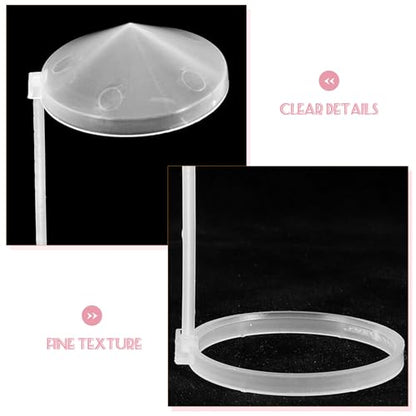 Eiffel Tower Keychain 5pcs for Mist Maker Mist Maker humidifier for Fountain Splash- Bracket Plastic Baffle Splash Guard