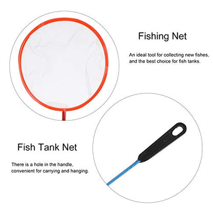 30pcs Random Fish Shrimp Net Fish Tank Cleaner Net Tank Nets-Other Aquarium Supplies