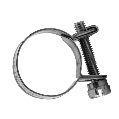10pcs Stainless Steel Hose Clamps – Adjustable 6-20mm Fuel Line Pipe Clips for Air, Water, Silicone & Fuel Hoses (18-20Mm)