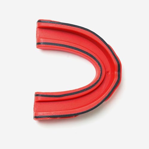 Everlast EverGel Single Boxing Mouthguard | MMA, Boil, Bite Fit | Wrestling - color: Red/Black