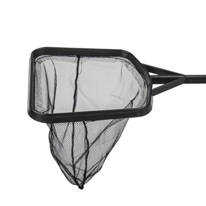 Functional Aquariums Square Fishing Net with Long Handle for Catching Fish Shrimp Tanks Aquariums Tool