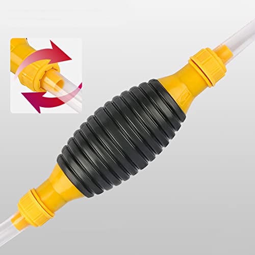 Manual High Car Motorcycle Hand Siphon Water Fish for Oil Petrol Liquid Transfer Tool Unive
