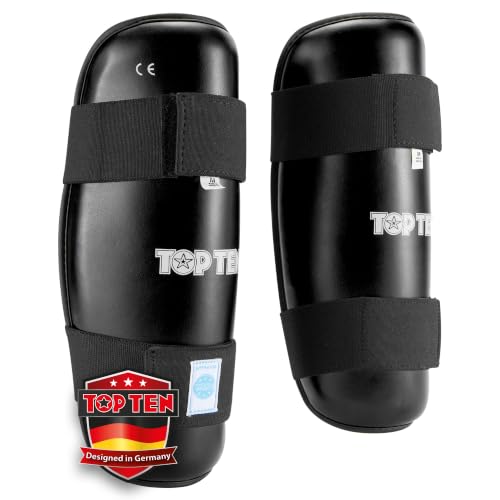TOP TEN Wako Style Shin Guards - size: X-Small