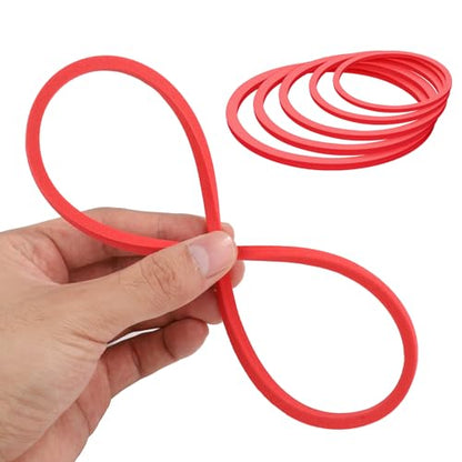 PEUTIER 5pcs Aquarium Floating Plant Rings, Round Fish Feeding Rings Foam Fish Tank Plant Corral for Bettas, Goldfish Aquarium Accessories Duckweed Isolation Circle Keep Plants in Place (Red)