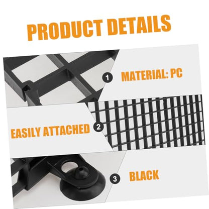 WOONEKY 1set Fish Tank Divider Plastic Grid Isolation Board for Breeding and Separation Material Aquarium Partition for Versatile Use Aquariums
