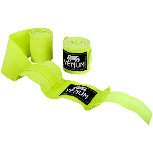 Venum Boxing Hand Wraps - color: Neo Yellow, size: 4-Meter
