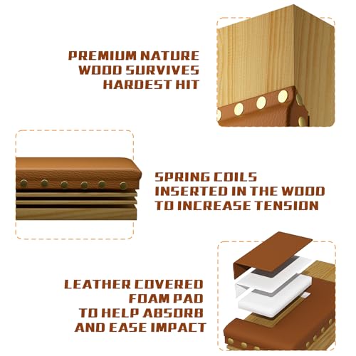 MR Clapper Makiwara 11”x4”, Makiwara Board Strike Pad, Makiwara Punching Board, Clapper Mount Punching Pad - size: Strike Pad