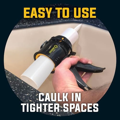 SILIGUN™ Gen-3 Compact Caulking Gun - No Drip Caulk Gun - Patented Design - Lightweight ABS Frame - color: Siligun Caulk Gun Gen-3