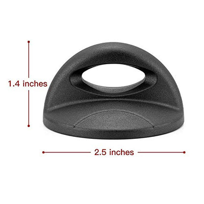 Universal Pot Lid Replacement Knobs, Heat Pan Lid Holding Handles (2 Pack), Small