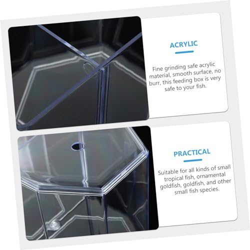 Box Small Separation Incubator Mini Divider Hatchery Landscape Isolating for Decorative Household Goldfish Octopus Spawning Desktop Tool Breeder Clear Micro Aquarium Isolation