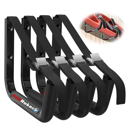 Kayak Storage Rack 120LB Wall Mounted Kayak Hook - style: Square Tube