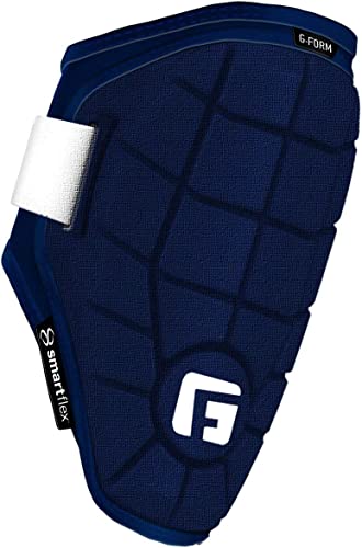 G-Form Elite Speed Batter's Baseball Elbow Guard - Elbow Pad with Adjustable Straps - color: Navy, size: Adult S/M