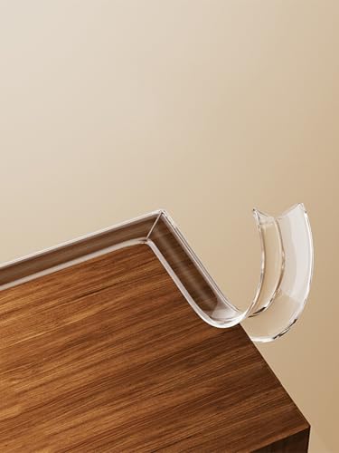Transparent Anti-Collision Strip 3 Meters PVC Table Edge Guard Soft Corner Protectors for Kids Self Adhesive Protective Bumper Guards for Cabinet Door Desk Glass Table Bed Furniture and Wall